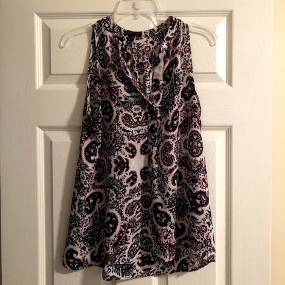 Audrey & Celine Sleeveless Blouse